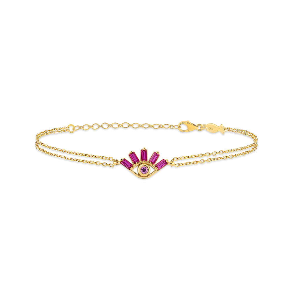 Eyefull, Sterling Silver Bracelet.