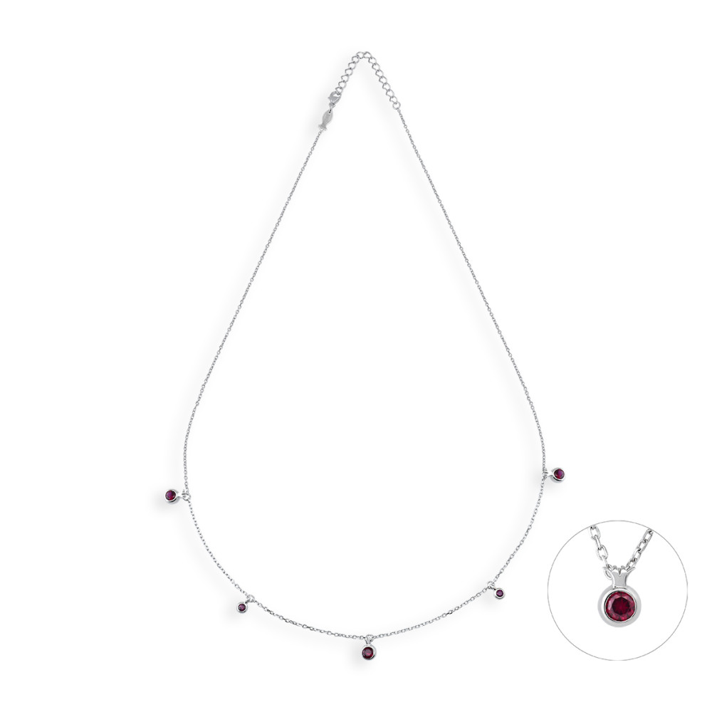 Melagrana Ferhat, Sterling Silver Necklace.