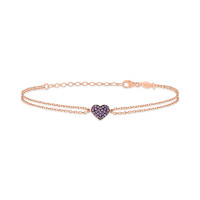 Cuore, Sterling Silver Bracelet.