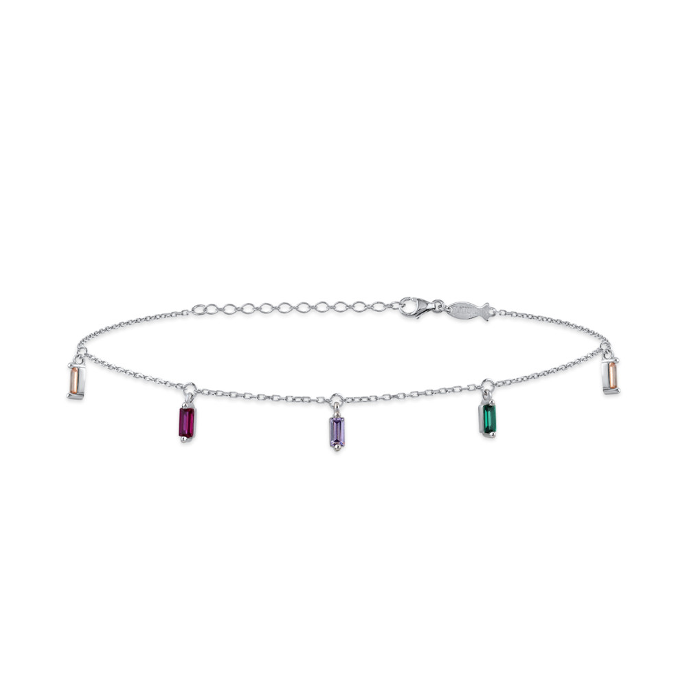 Abby, Sterling Silver Anklet.