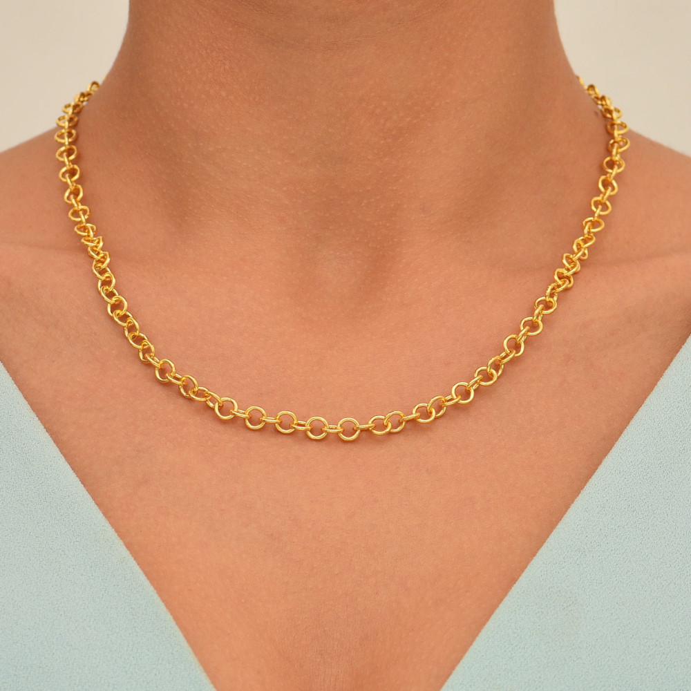 Olympic, Sterling Silver Chain.