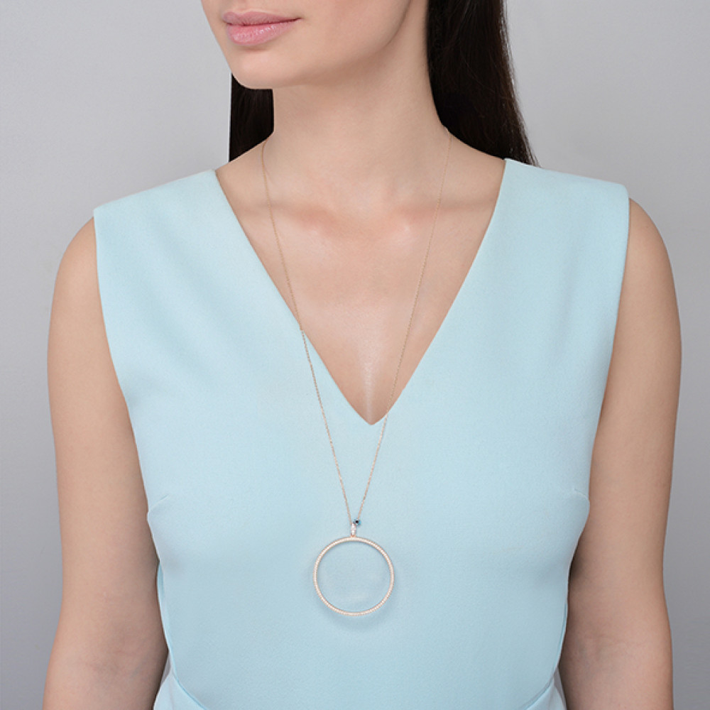 Loop, Sterling Silver Necklace.