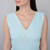 Loop, Sterling Silver Necklace.