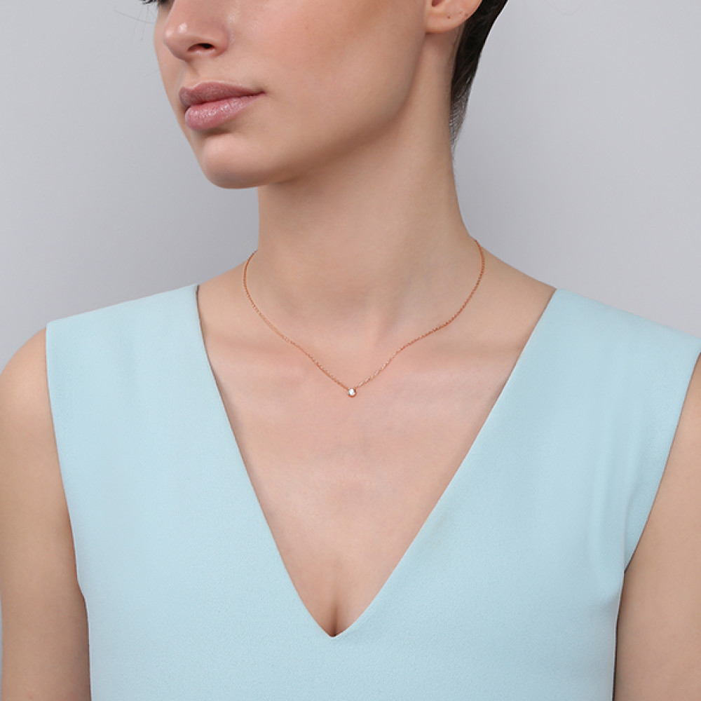 Glint, Sterling Silver Necklace.