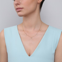 Dews, Sterling Silver Necklace.