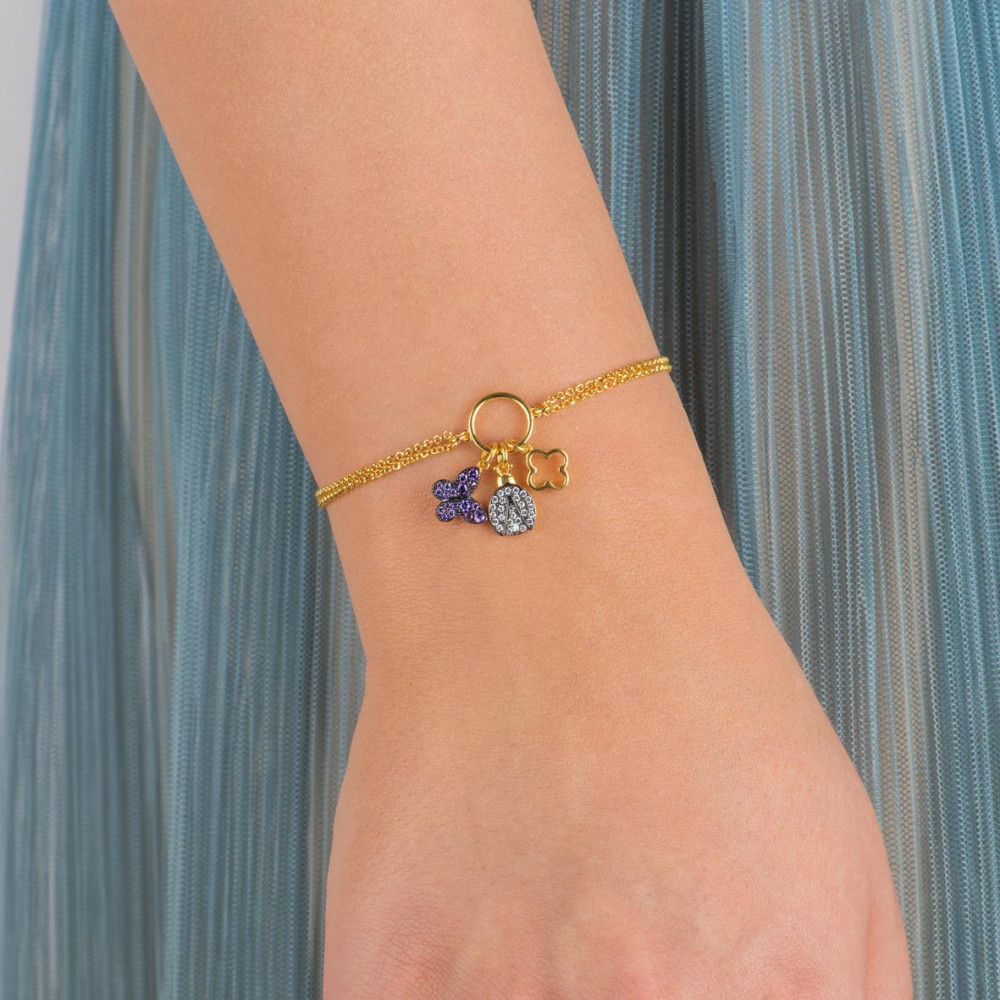 Gipsy Secret Garden, Sterling Silver Bracelet.