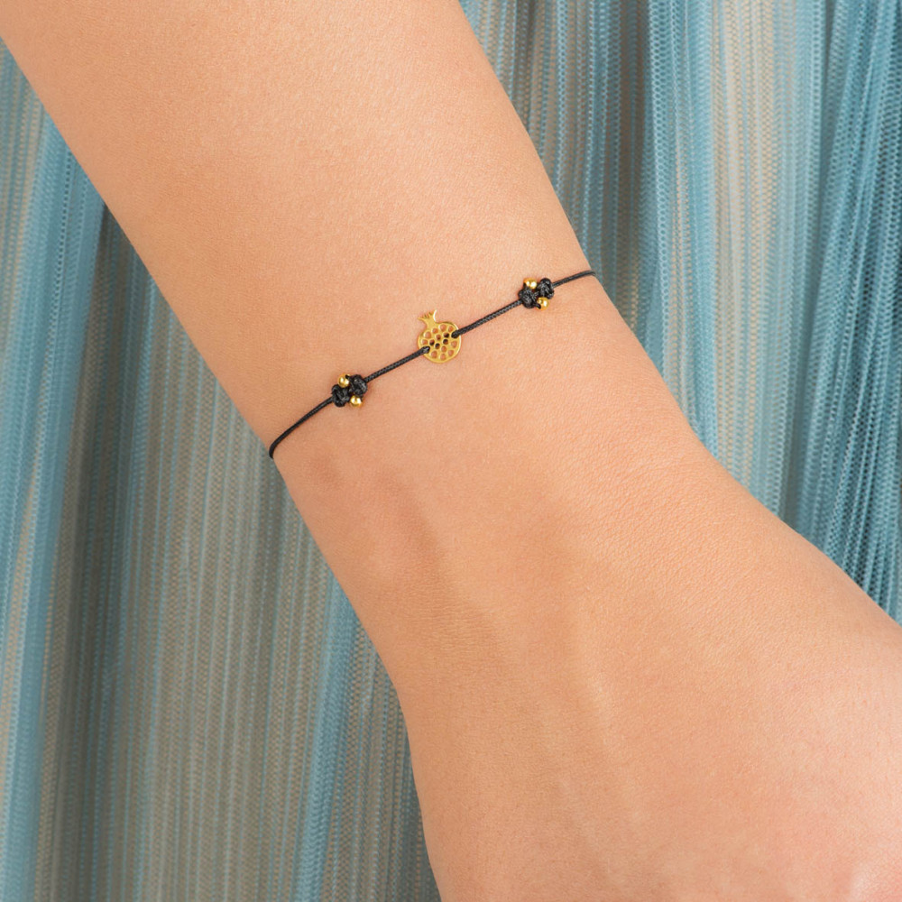 Melagrana, Sterling Silver Bracelet (String).