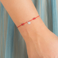 Melagrana, Sterling Silver Bracelet (String).