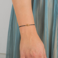 Melagrana Princess, Sterling Silver Bracelet (String).