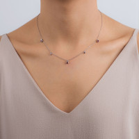 Melagrana Ferhat, Sterling Silver Necklace.