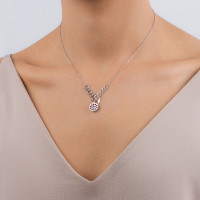 Melagrana, Sterling Silver Necklace.