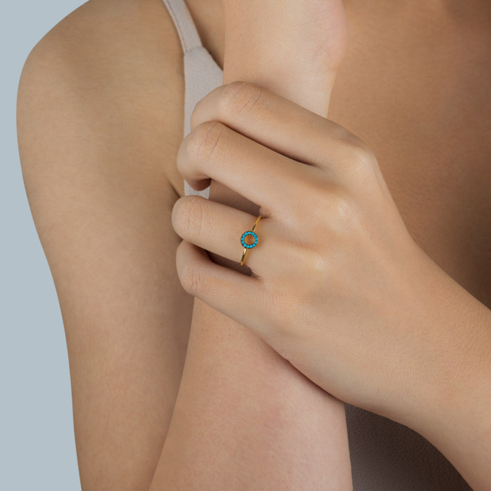 Loop, Sterling Silver Ring.