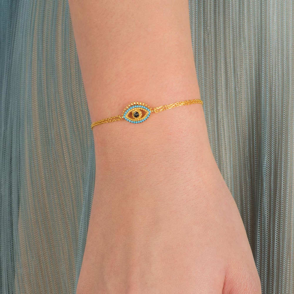 Nazar, Sterling Silver Bracelet.